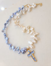 Load image into Gallery viewer, "Vassilia " Fresh Water Pearl Necklace& Bracelet