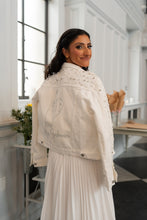 Load image into Gallery viewer, "Engagement Ring" Bride to be Denim Jacket