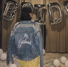 Load image into Gallery viewer, Bride to be Denim Jacket