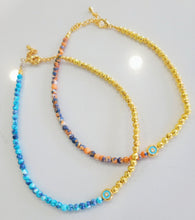 Load image into Gallery viewer, "Azure" Evil Eye Necklaces