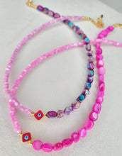 Load image into Gallery viewer, "Skittles" Evil Eye Necklace