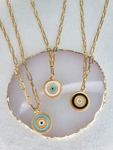 Load image into Gallery viewer, &quot;Oceanus&quot; 24k Gold Paper Link Chain Necklace

