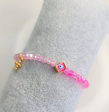Load image into Gallery viewer, "Sophia"  Evil Eye Cross Bracelet
