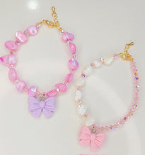 Load image into Gallery viewer, "Daisy" Beaded Bow Bracelets
