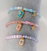 Load image into Gallery viewer, "Maraki" Colorful Cross Bracelets
