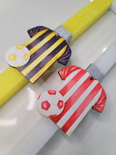 Load image into Gallery viewer, "Soccer " Greek Jersey Easter Candles
