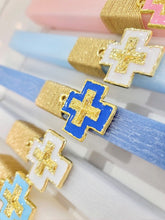 Load image into Gallery viewer, "Colorful  " Greek Cross Easter Candles
