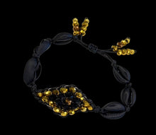 Load image into Gallery viewer, Hazel Sea Shell Evil Eye Beaded Bracelet
