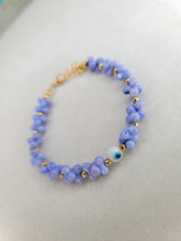 Load image into Gallery viewer, &quot;Blue Pearl&quot; Evil Eye  Bracelets
