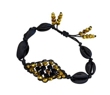 Load image into Gallery viewer, Hazel Sea Shell Evil Eye Beaded Bracelet

