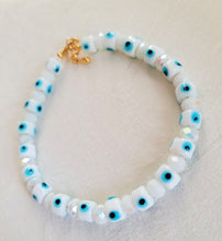 Load image into Gallery viewer, &quot;Despina&quot; Evil Eye Anklet
