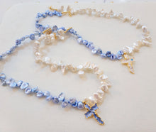 Load image into Gallery viewer, &quot;Vassilia &quot; Fresh Water Pearl  Necklace&amp; Bracelet
