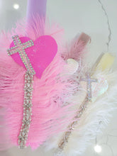Load image into Gallery viewer, &quot;Hot Pink Angel &quot; Easter Candle

