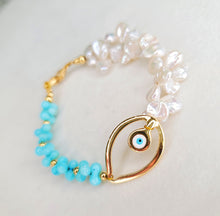 Load image into Gallery viewer, Greek Island&quot; Evil Eye  Bracelets (Copy)
