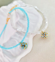 Load image into Gallery viewer, &quot;Grecian Paradise &quot; Evil Eye Anklets
