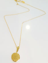 Load image into Gallery viewer, Fiona Evil Eye Engraved Necklace
