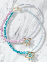 Load image into Gallery viewer, "Amelia" Evil Eye Necklace
