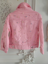 Load image into Gallery viewer, "Pink Dream " Kids Denim Jacket
