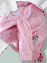 Load image into Gallery viewer, "Pink Dream " Kids Denim Jacket
