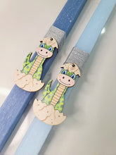 Load image into Gallery viewer, "Dinosaur " Easter Candle
