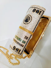 Load image into Gallery viewer, &quot;Money&quot; Bling Clutch
