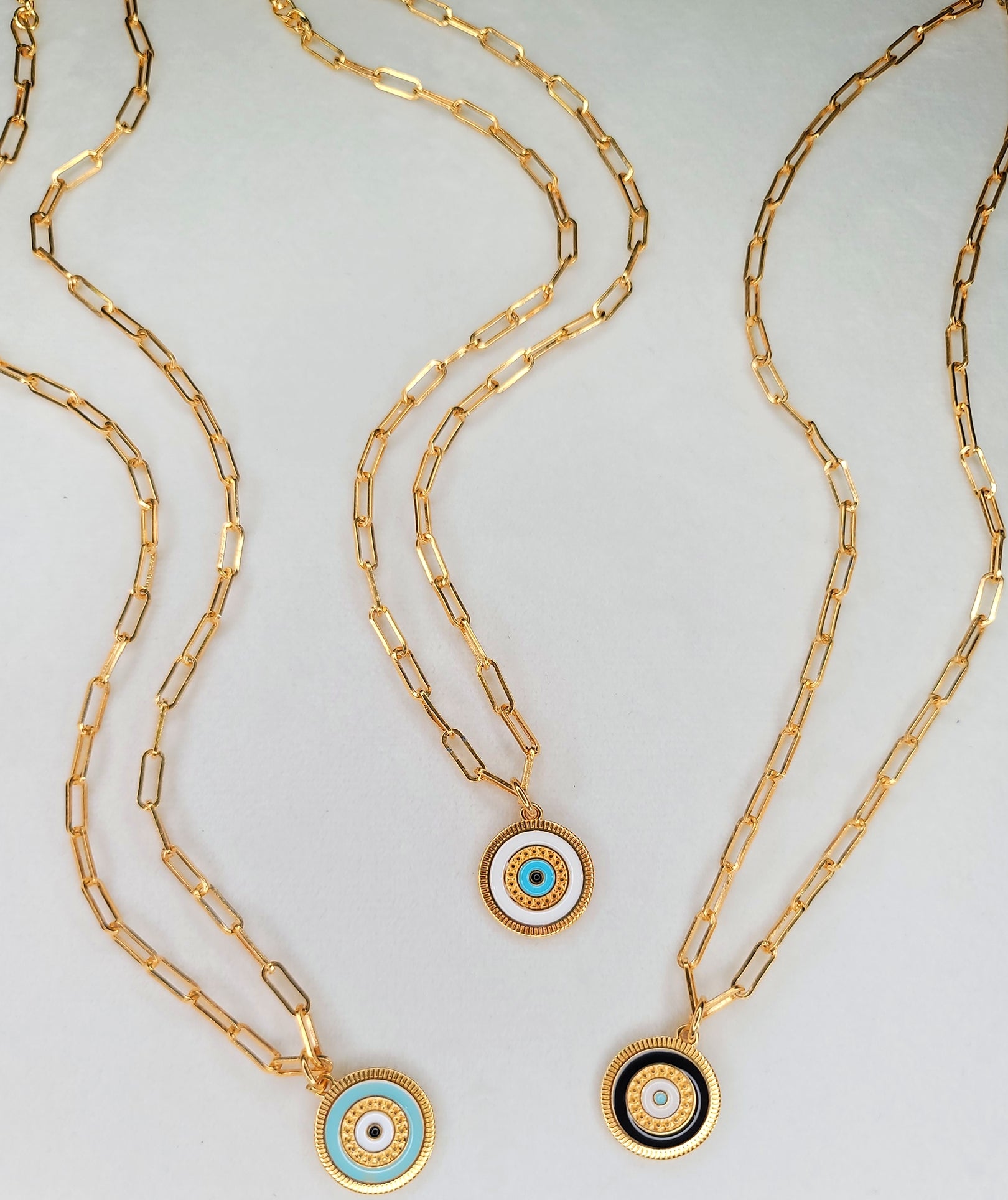 Oceanus 24k Gold Paper Link Chain Necklace IreneErika oceanus-24k-gold-paper-link-chain-necklace-ireneerika