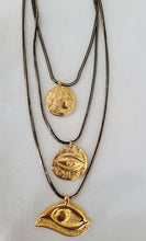 Load image into Gallery viewer, &quot;Hera&quot; Black/Gold  Chain Necklaces

